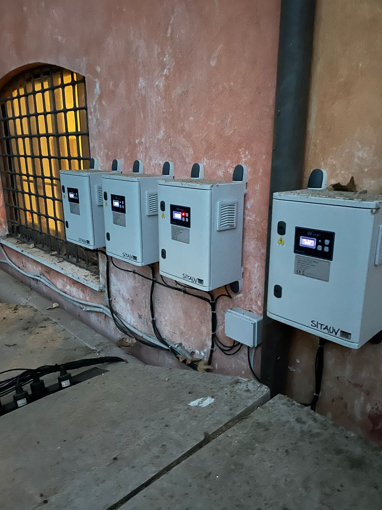 Impianto UV Declorsystem installato